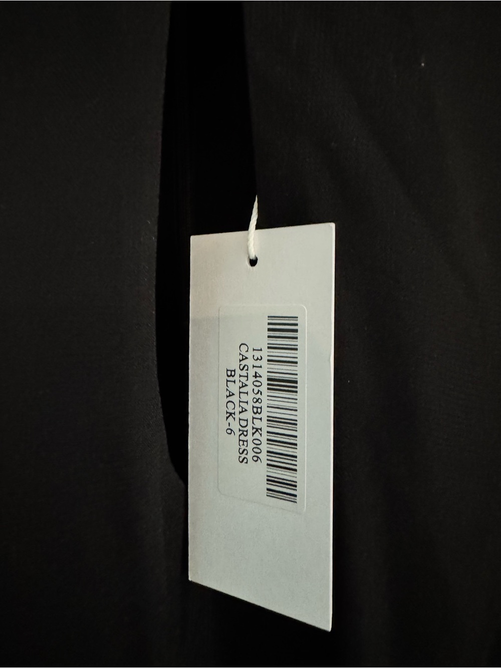 NWT Reformation Black Long Sleeve Keyhole Midi Dress - Picture 3 of 4
